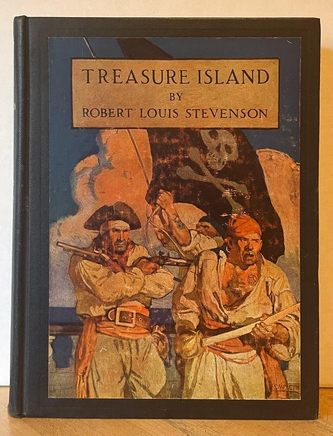 Treasure Island Stevenson, Robert Louis; Illustrated by N. C. Wyeth [Near Fine] [Hardcover]