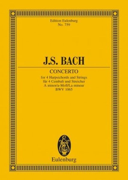 Konzert a-Moll - Bach, Johann Sebastian