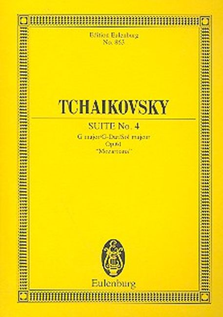 Mozartiana Suite Nr4 Op61 - Tschaikowsky, Peter
