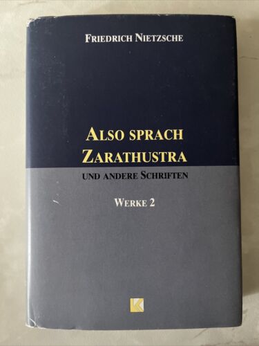 Also sprach Zarathustra und andere Schriften - Unbekannt