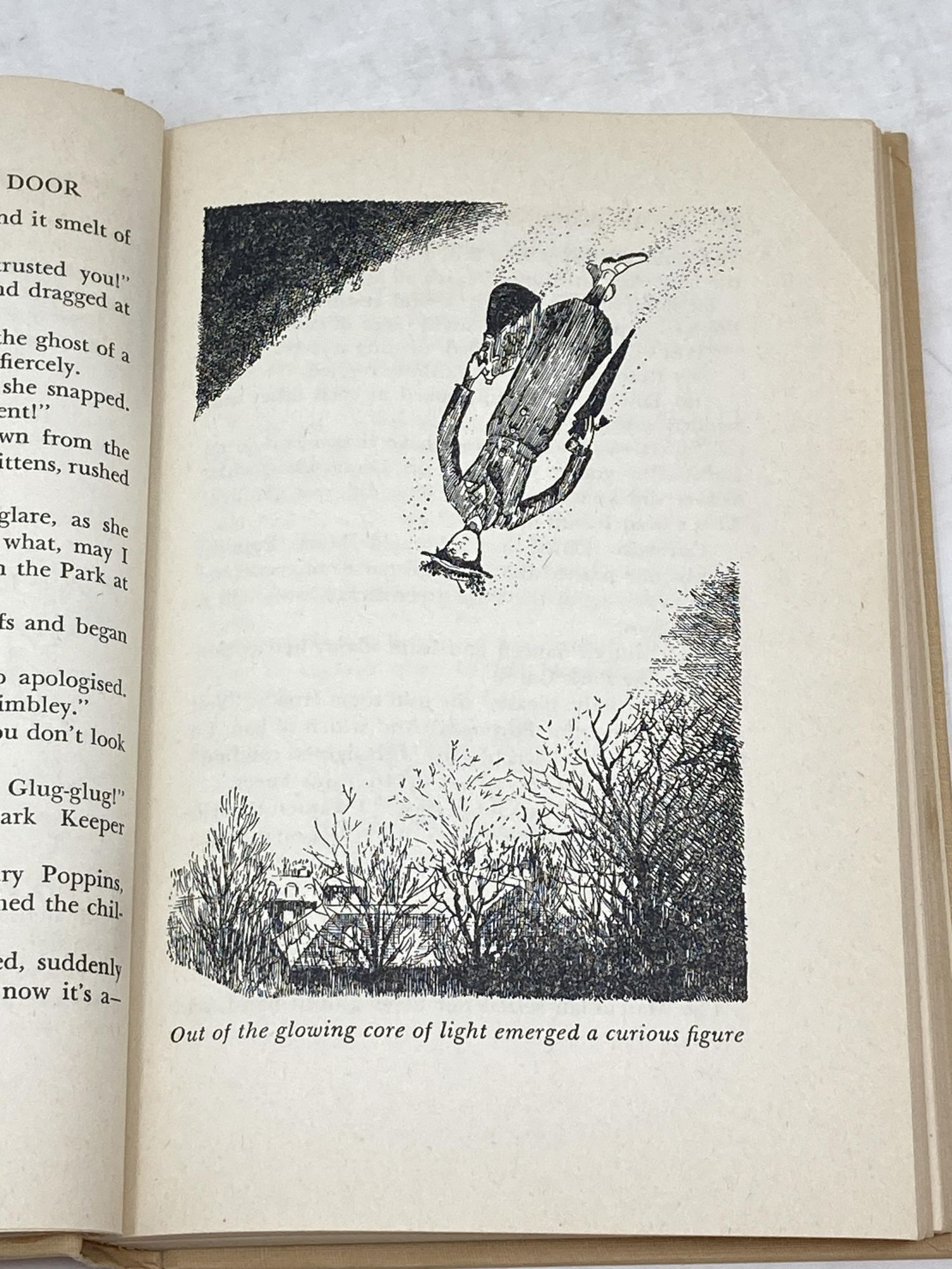 MARY POPPINS OPENS THE DOOR; Illustrated by Mary Shepard and Agnes