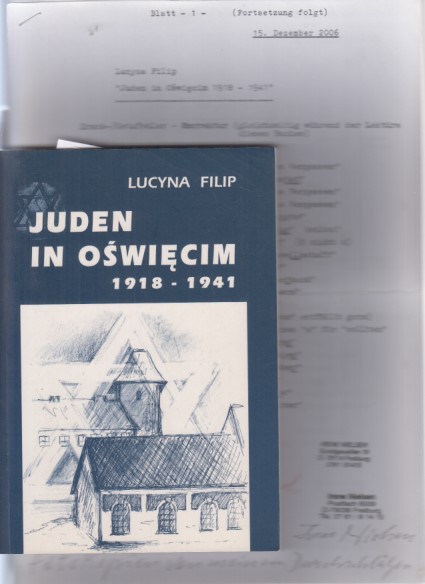 Juden in Oswiecim. 1918-1941. - Filip, Lucyna