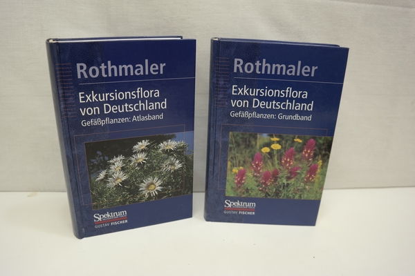 Exkursionsflora von Deutschland - Gefäßpflanzen : Grundband (Band 2) + Atlasband (Band 3). Unter Mitarbeit zahlreiche Fachleute - Rothmaler, Werner; Bäßler, Manfred [Hrsg.]; Jäger, Eckehart J. u.a.[Hrsg.]