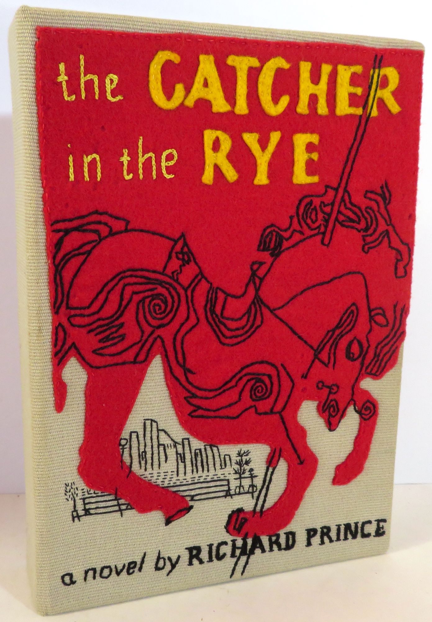 "The Catcher in the Rye by Richard Prince" Hand Made Clutch Purse Olympia Le-Tan ; Richard Prince [ ]