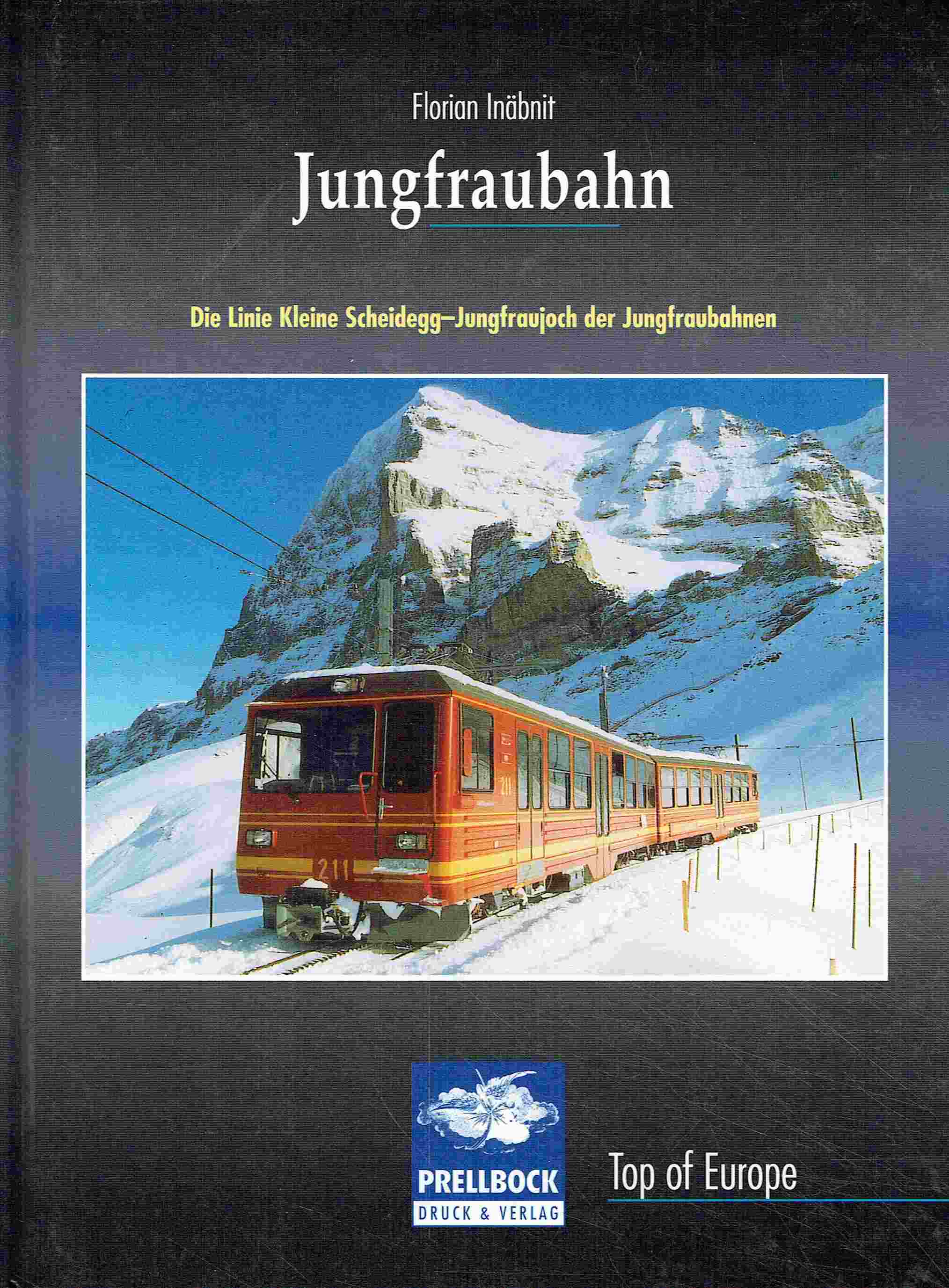 Jungfraubahn. Die Linie Kleine Scheidegg-Jungfraujoch der Jungfraubahnen. - Florian Inäbnit