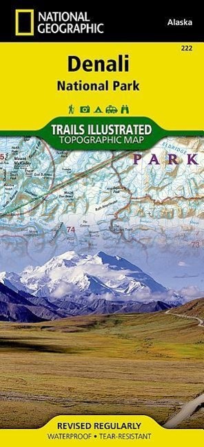 Denali National Park and Preserve - National Geographic Maps