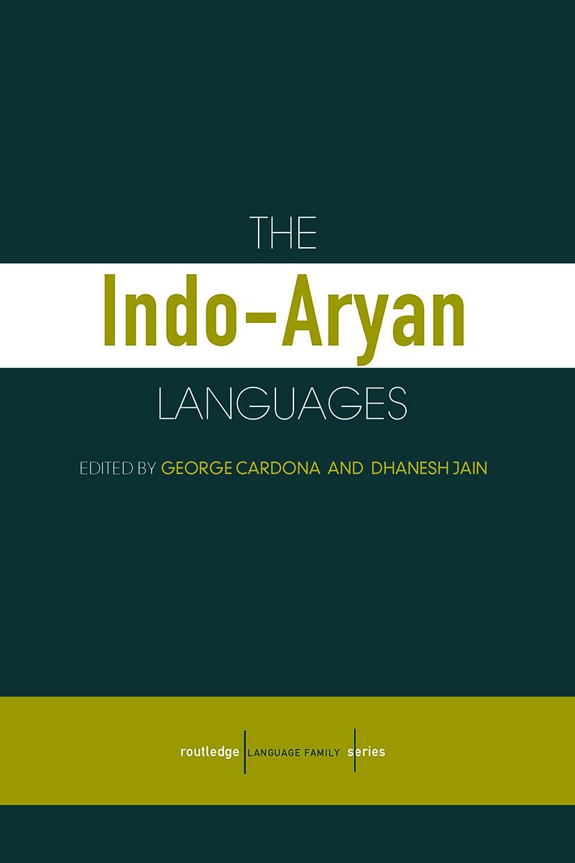 The Indo-Aryan Languages - Danesh Jain|George Cardona
