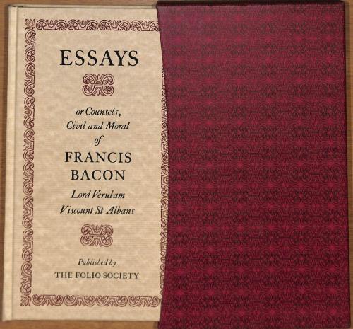 Essays Or Councils, Civil And Moral. - Bacon, Francis