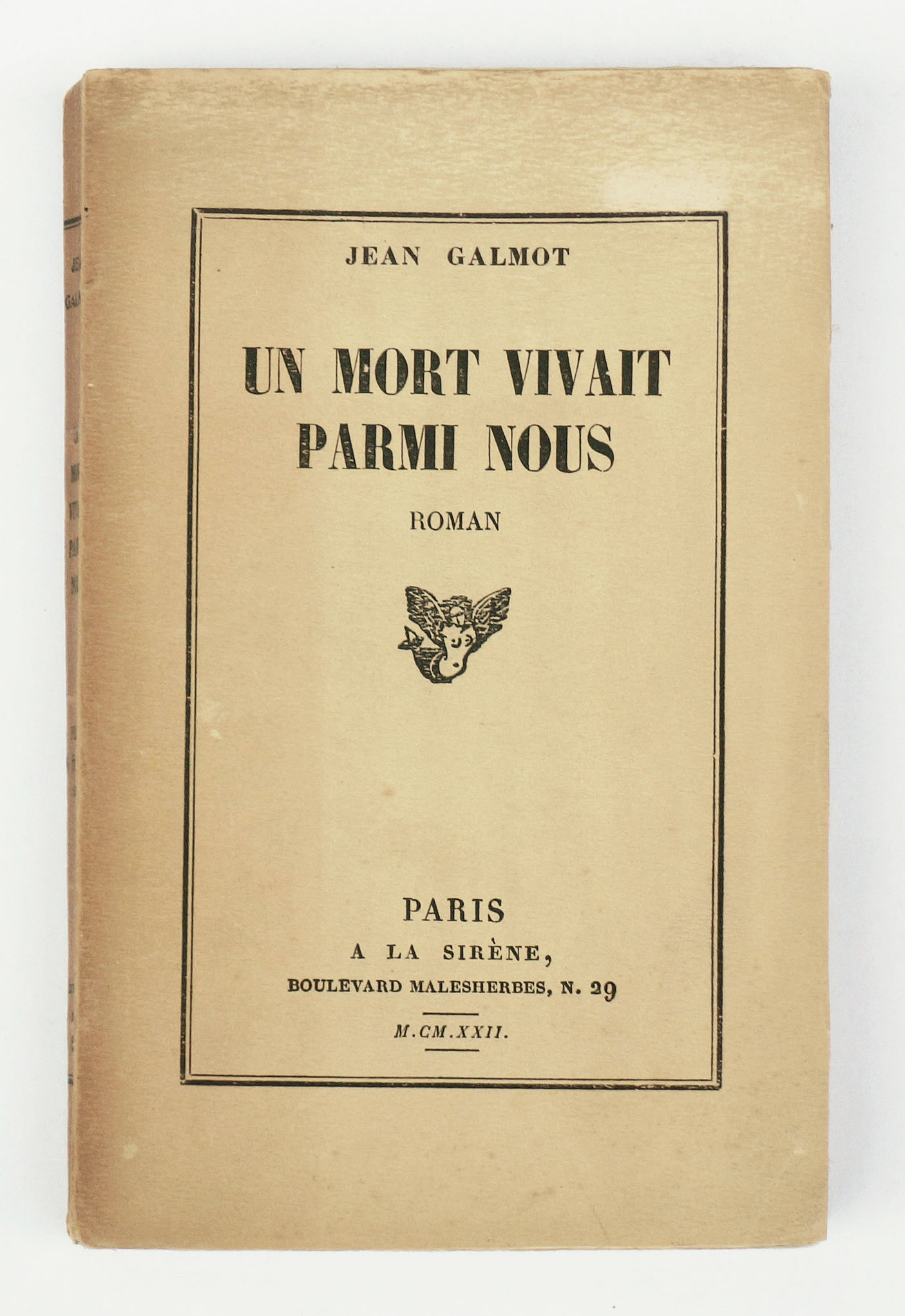 Un mort vivait parmi nous - GALMOT Jean