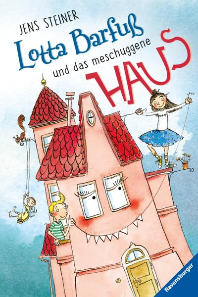 Lotta Barfuß und das meschuggene Haus; Ill. v. Garanin, Melanie; Deutsch; schw.-w. Ill. - Jens Steiner