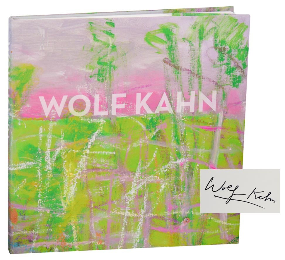 Wolf Kahn (Signed First Edition) - KAHN, Wolf and Nicholas Delbanco