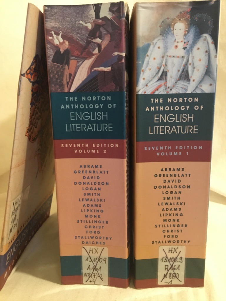 Norton Anthology of English Literature: Volume 1, Volume 2 and Media Companion. - Abrams, M. H.