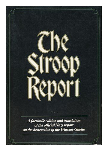 Stroop Report - Stroop, Juergen