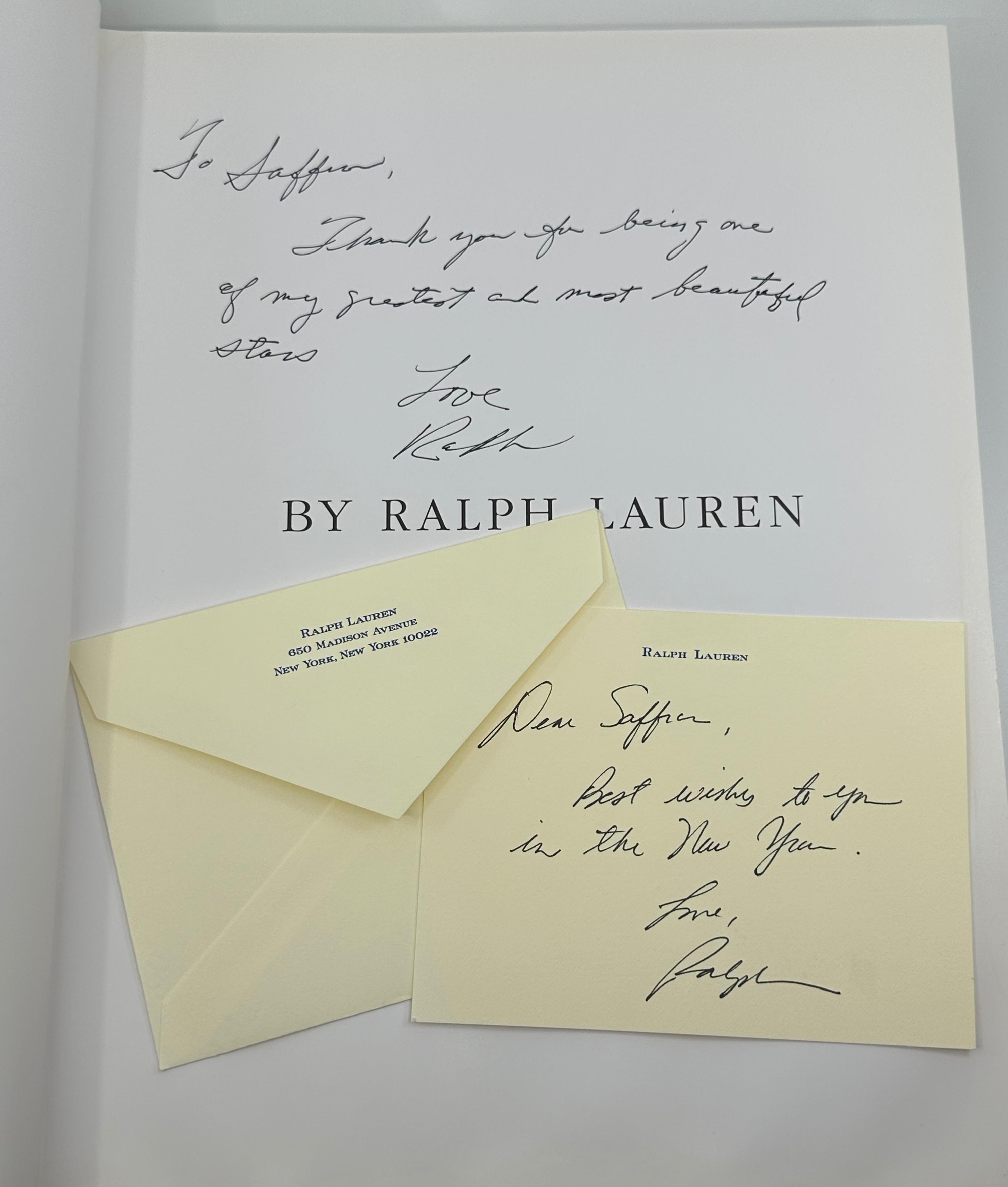 Ralph Lauren (Signed & Inscribed First) by Ralph Lauren