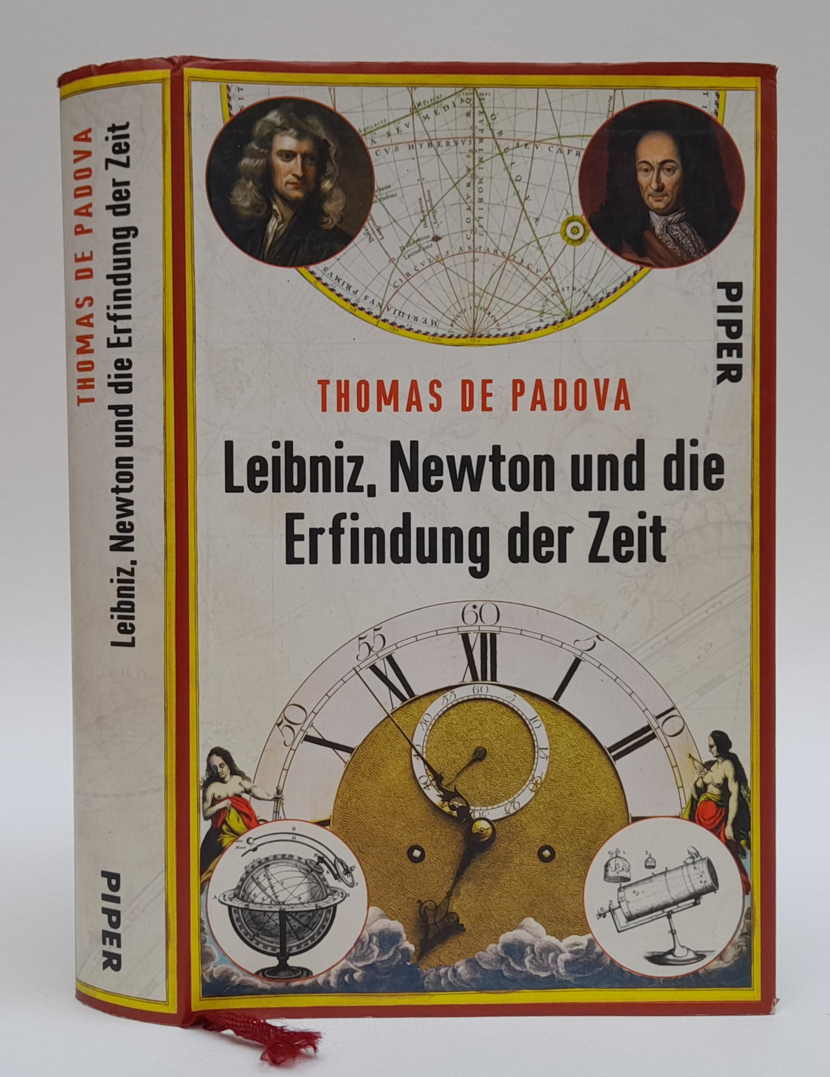 Leibniz, Newton und die Erfindung der Zeit. Mit 21 Abb. - Padova, Thomas de