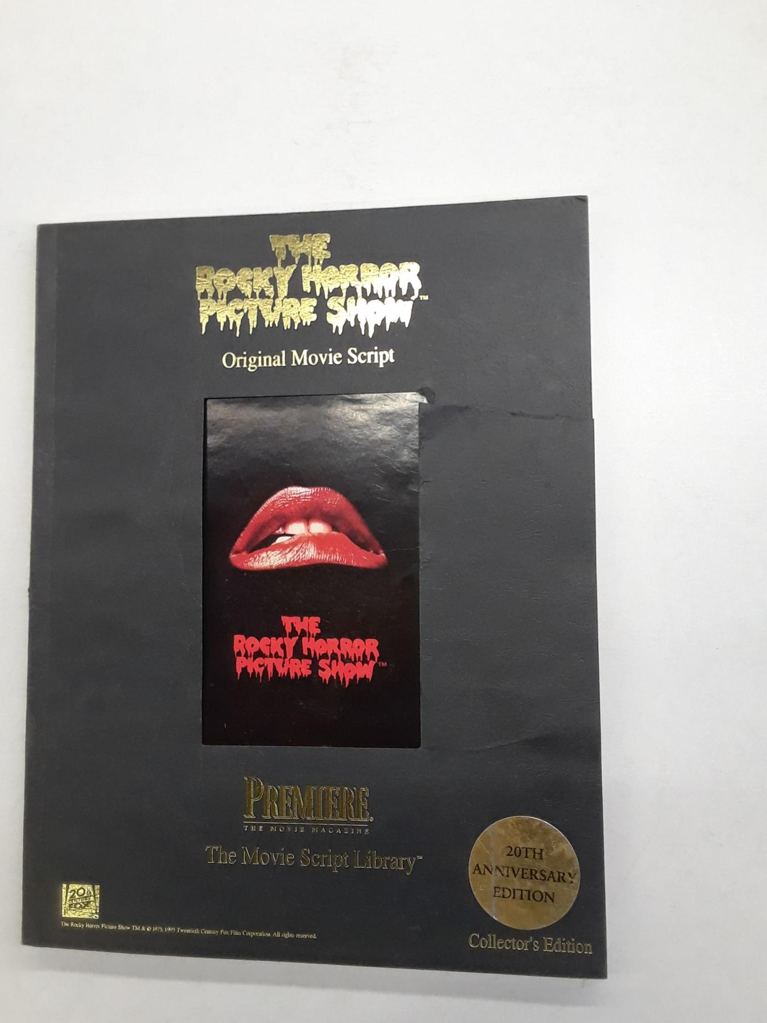 The Rocky Horror Picture Show Original Movie Script by