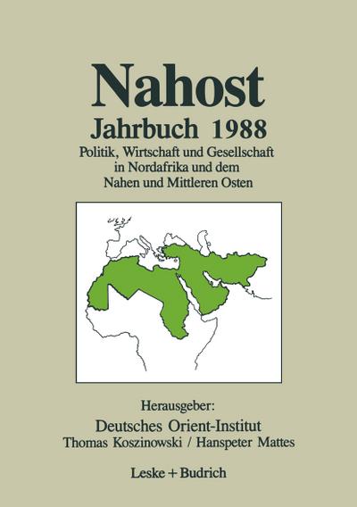 Nahost Jahrbuch 1988 - Thomas Koszinowski