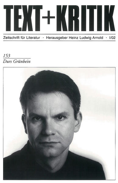 Durs Grünbein (TEXT+KRITIK 153) - Heinz Ludwig, Arnold