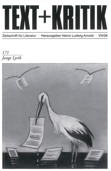 Junge Lyrik (TEXT+KRITIK 171) - Heinz Ludwig, Arnold