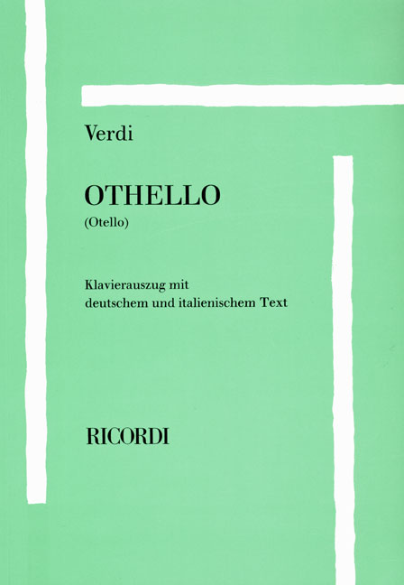 Othello Klavierauszug (dt/it) - GIUSEPPE VERDI