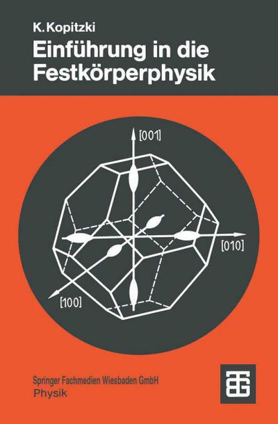 Einführung in die Festkörperphysik - Konrad Kopitzki