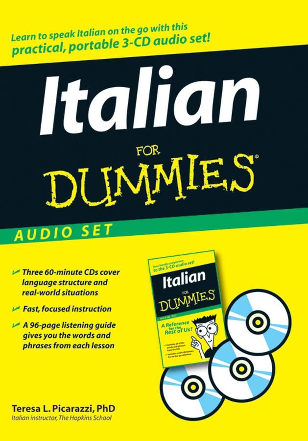 Italian For Dummies , Audio Set - Teresa L. Picarazzi