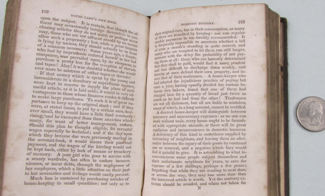 Young Lady's Own Book: A manual of intellectual improvement