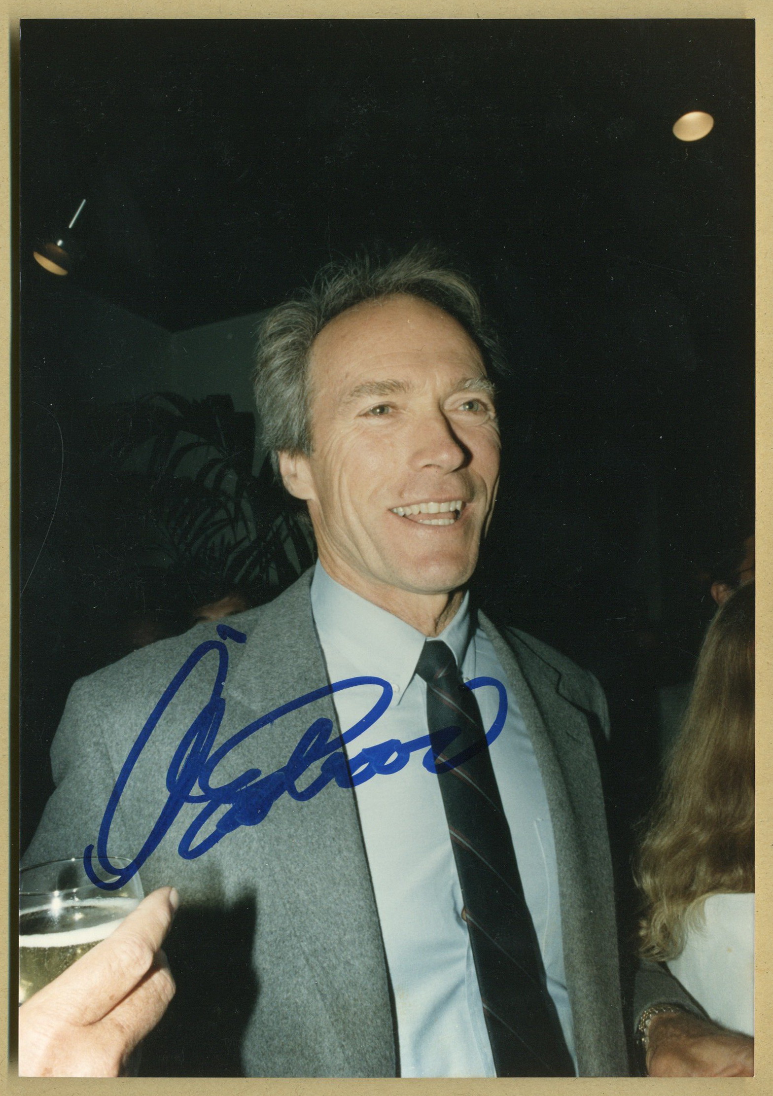 Clint Eastwood - Rare authentic in person signed original