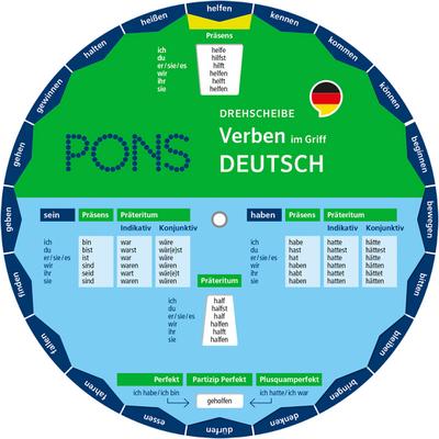 PONS Drehscheibe Verben Deutsch im Griff! Die unregelmäßigen Verben mit einem Dreh nachschlagen. - Unknown Author
