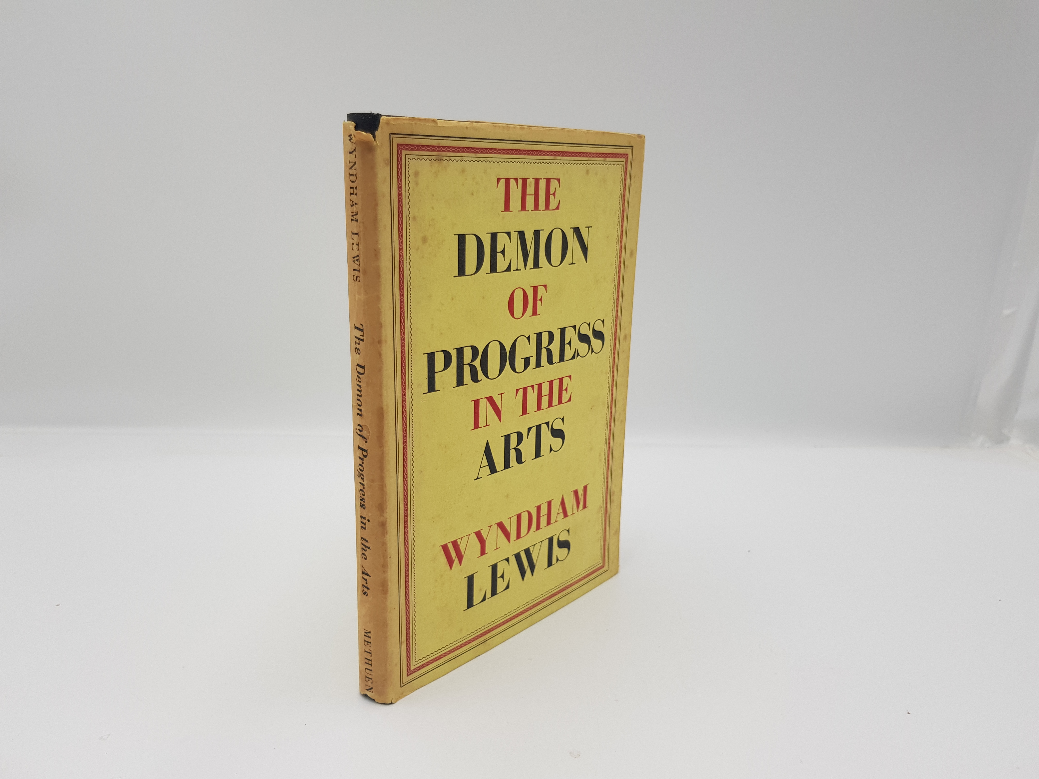 The Demon of Progress in the Arts. by LEWIS, Wyndham.: (1954