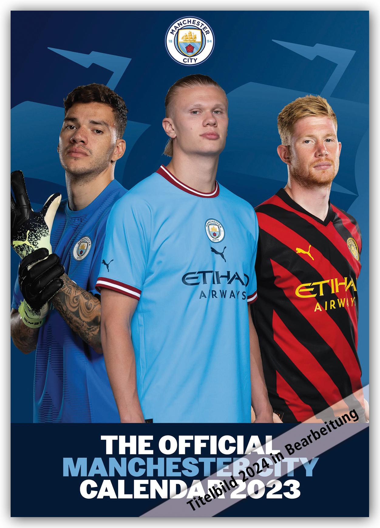 Manchester City FC 2024 A3Posterkalender von Danilo New (2023) moluna