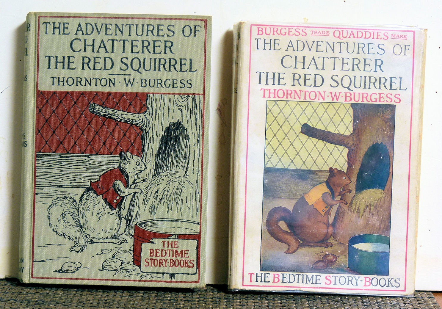 The Adventures Of Chatterer The Red Squirrel Thornton W. Burgess [Used - Very good] [Hardcover]