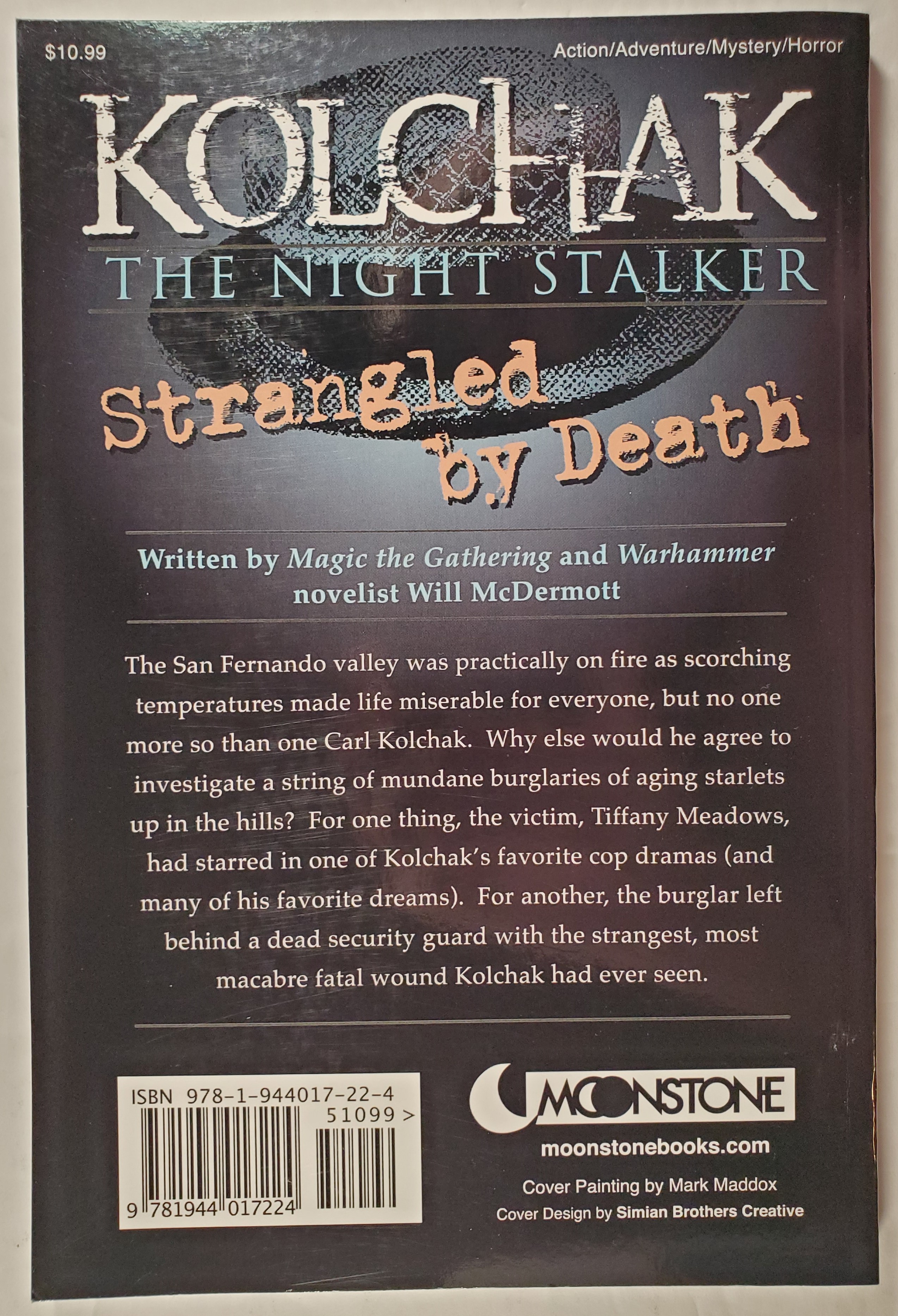 KOLCHAK: THE NIGHT STALKER - STRANGLED BY DEATH by McDermott, WIll: New ...
