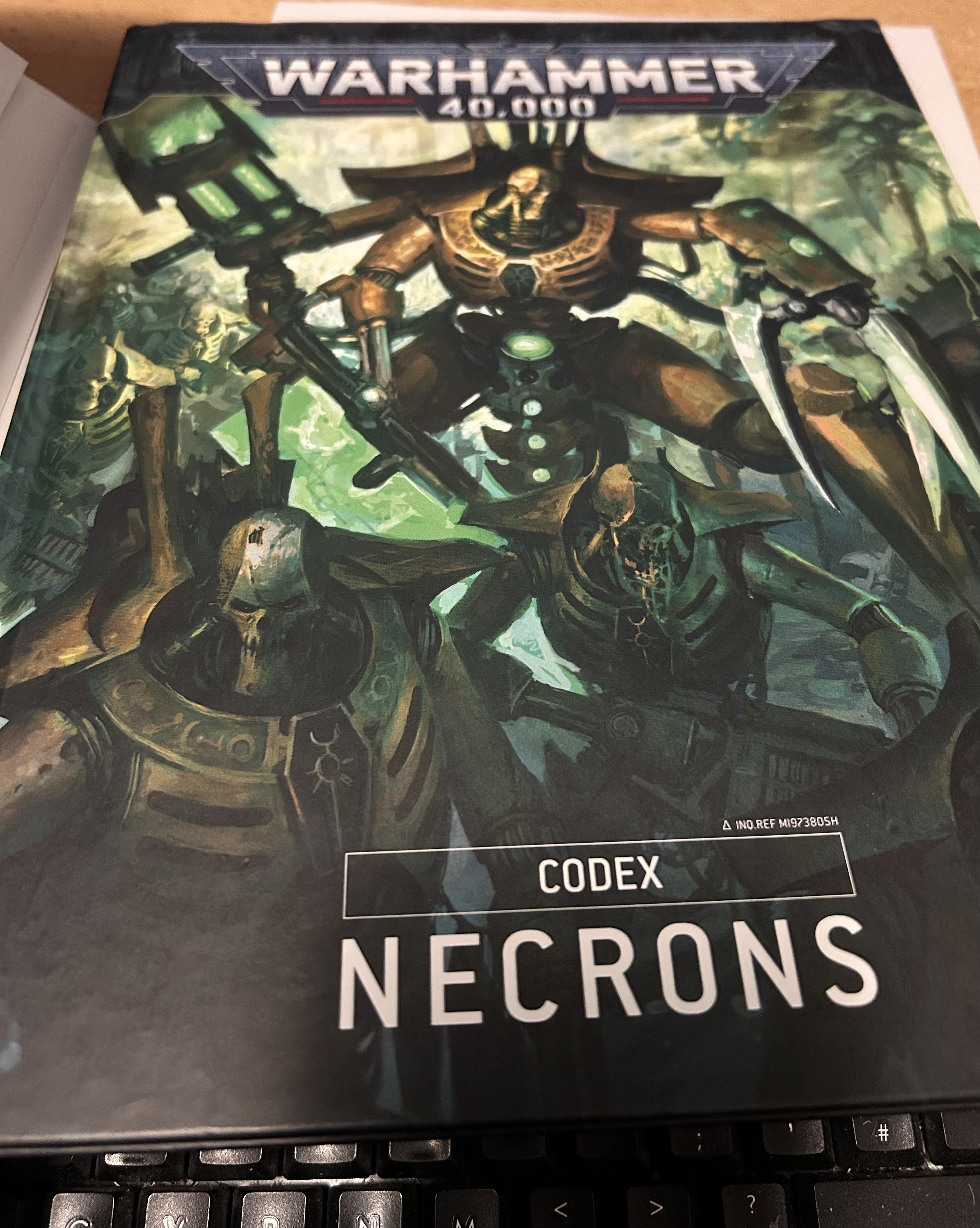 Games Workshop - Warhammer 40K: Codex: Necrons (9th Edition) (1st Edition)