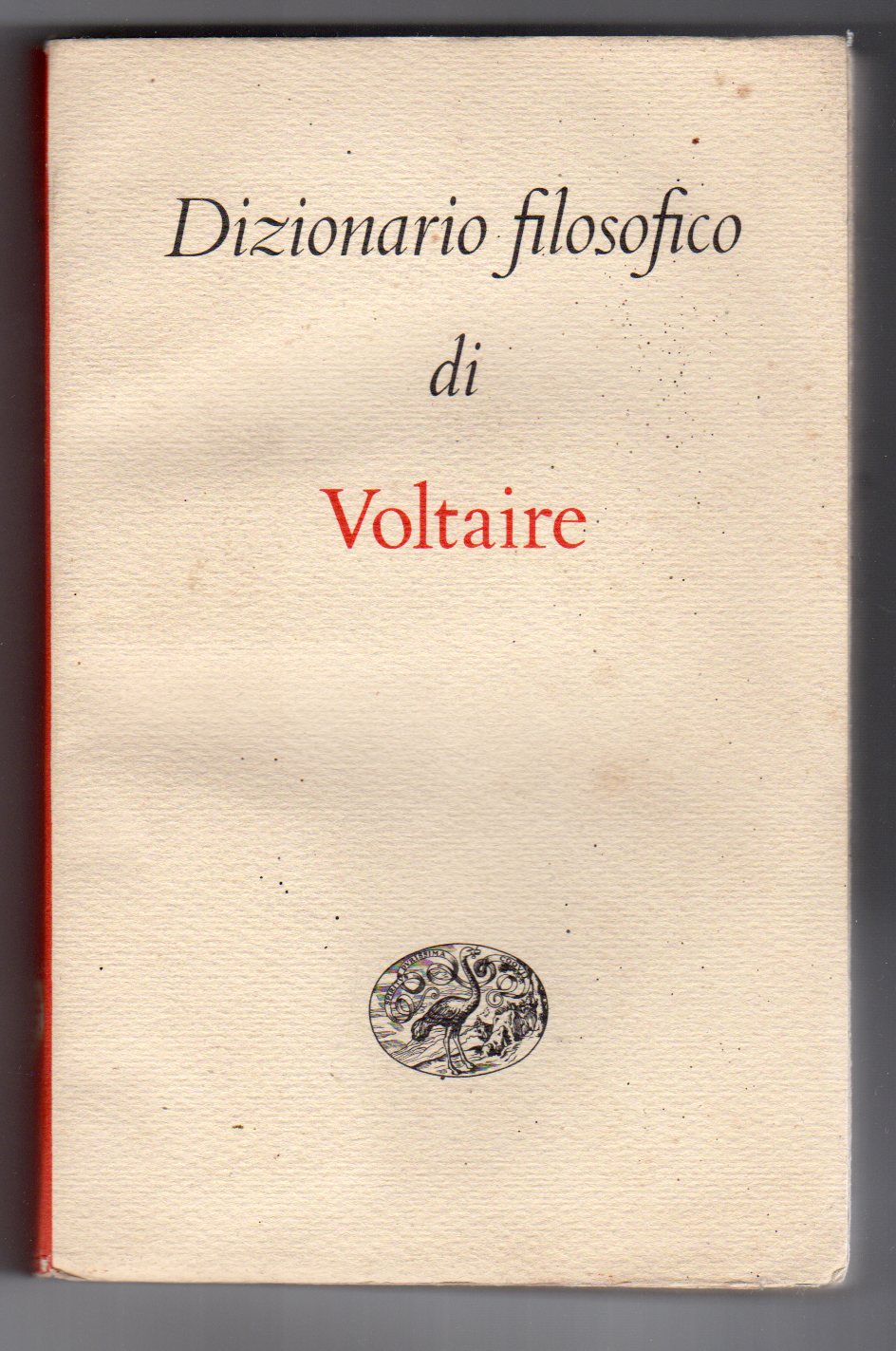 Abebooks Dizionario filosofico di Voltaire (A cura di Mario Bonfantini)