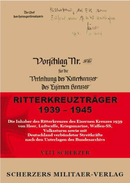 Ritterkreuzträger 1939-1945 - Scherzer, Veit