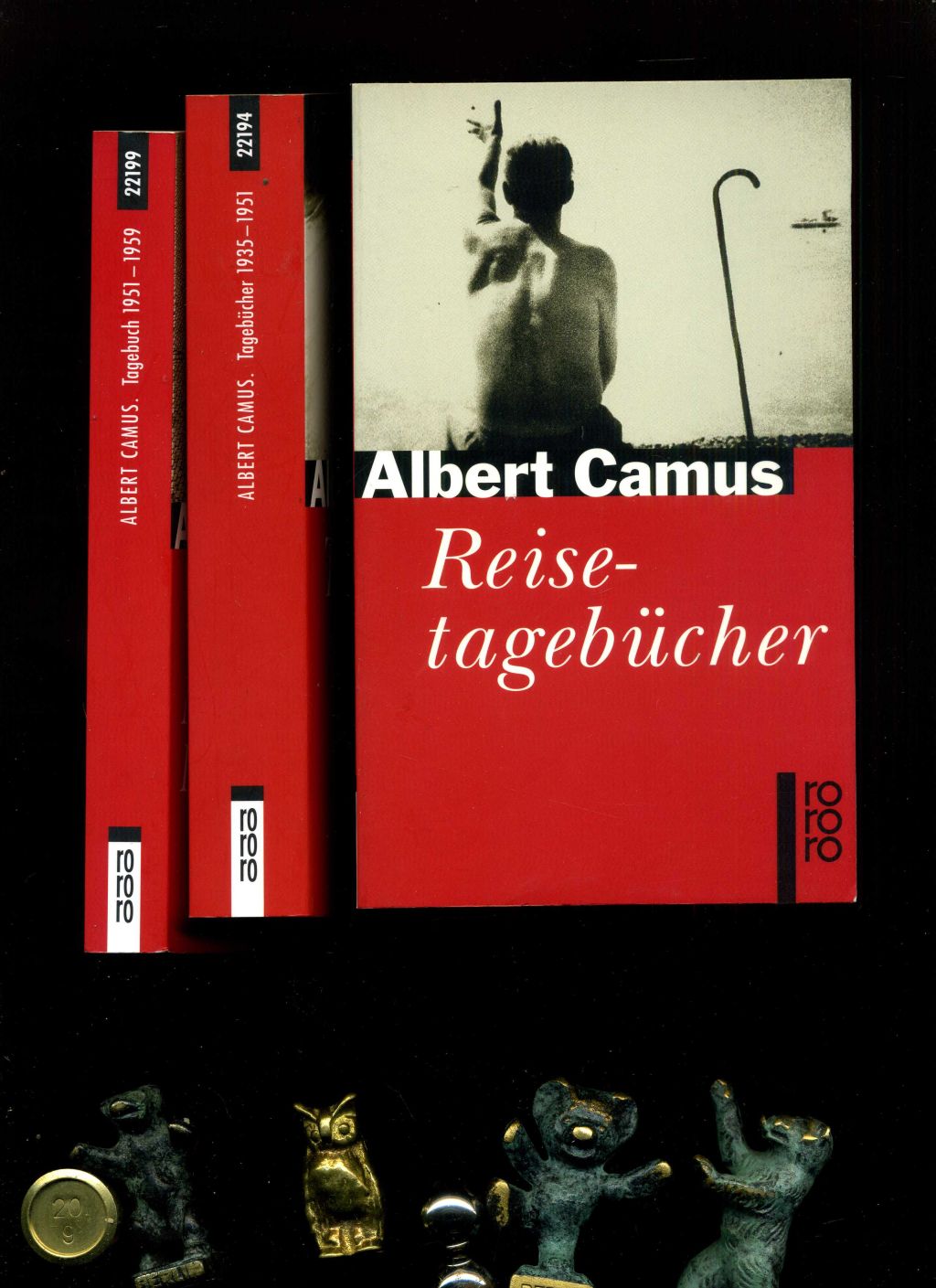 Tagebücher. Konvolut von 3Bänden: Tagebücher 1935-1959 und Reistagebücher. - Camus, Albert