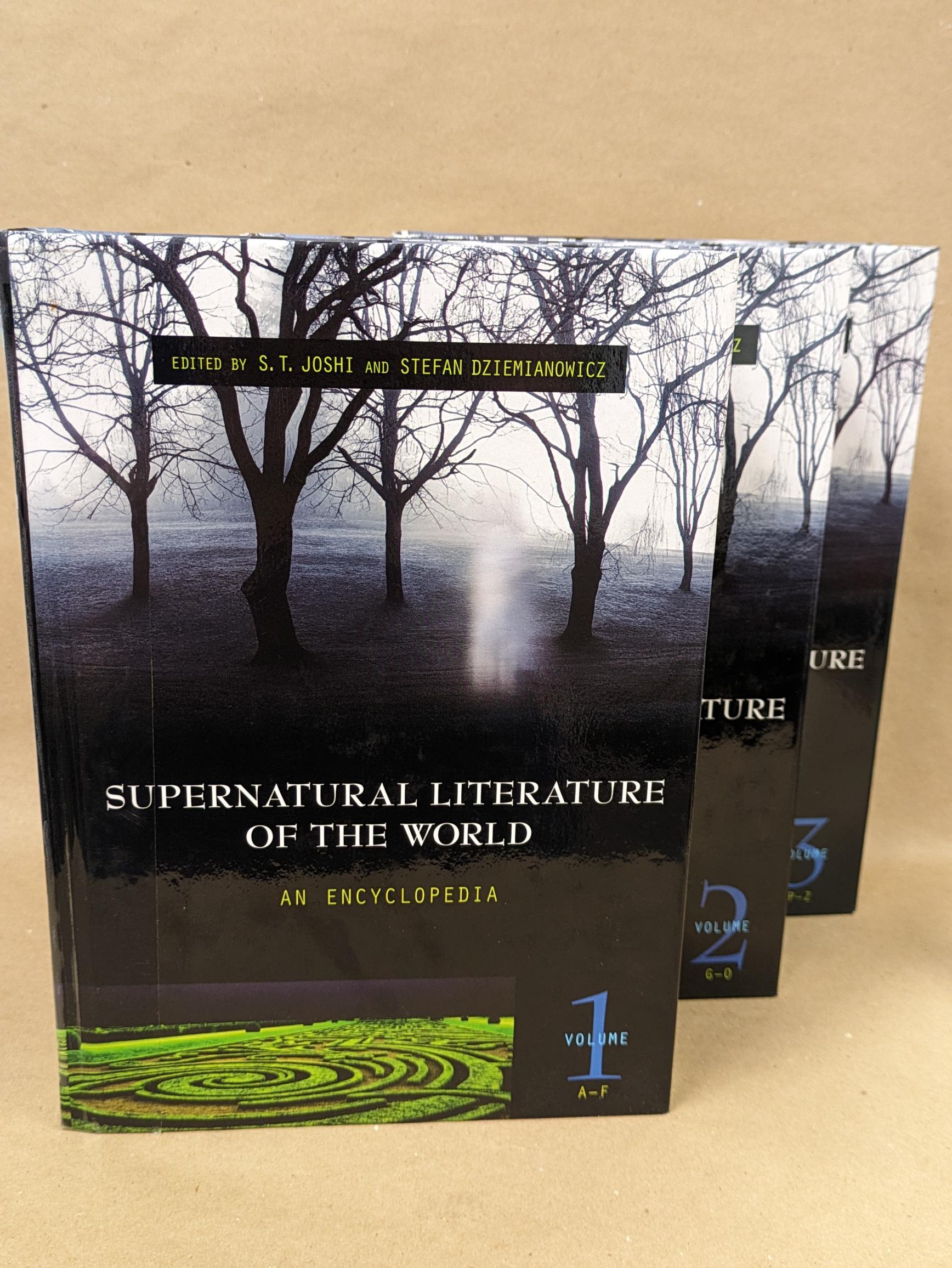 Supernatural Literature of the World: An Encyclopedia [3 volumes] - Joshi, S.T. and Dziemianowicz, Stefan (editors)