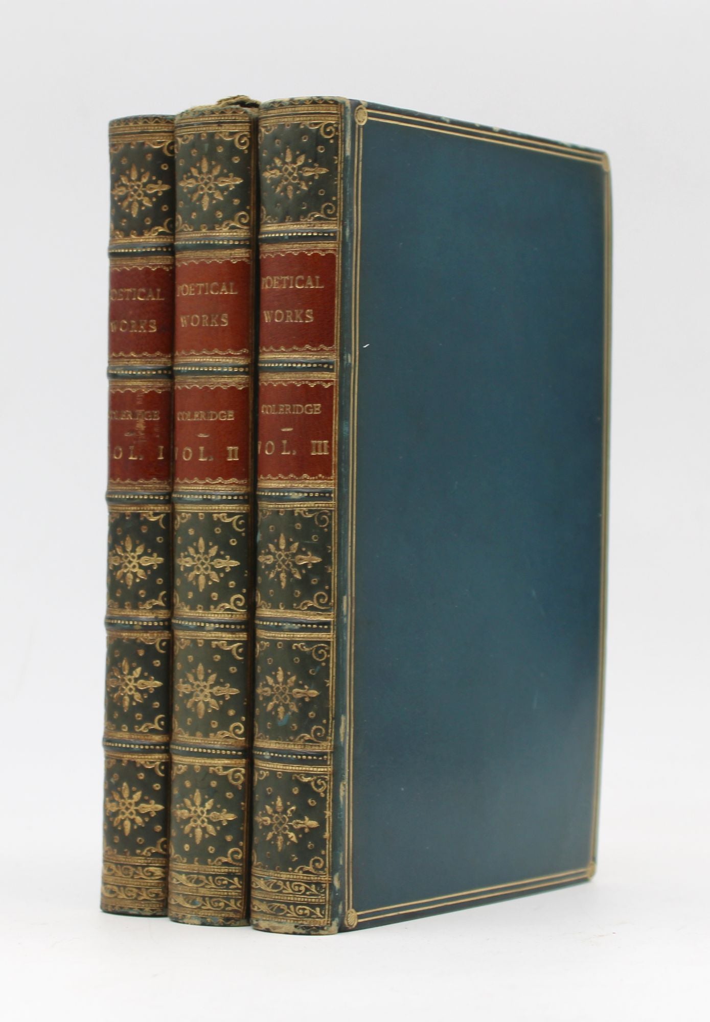 The Poetical Works of … by Coleridge, Samuel Taylor: 3 vols. 8vo