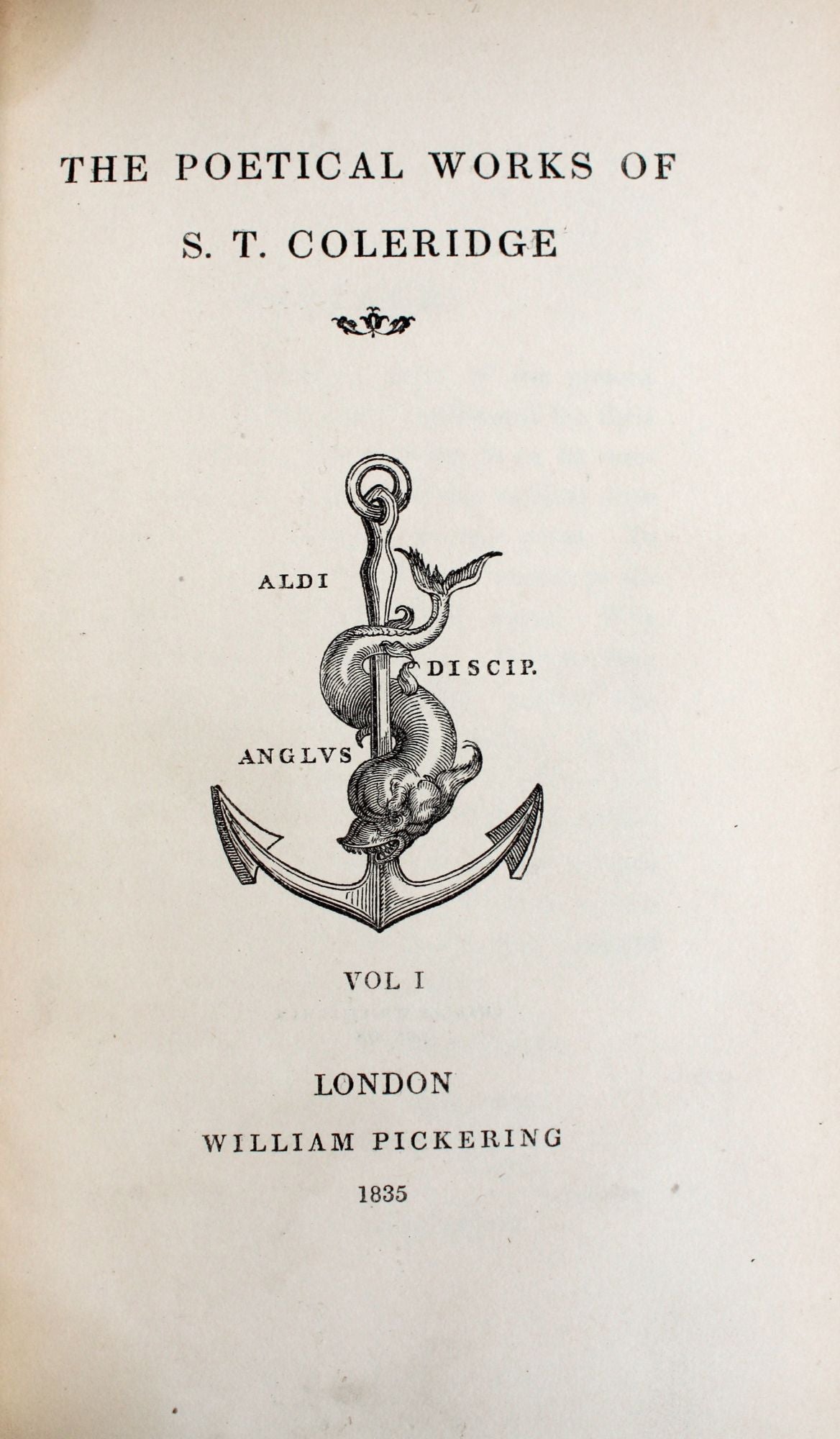 The Poetical Works of … by Coleridge, Samuel Taylor: 3 vols. 8vo