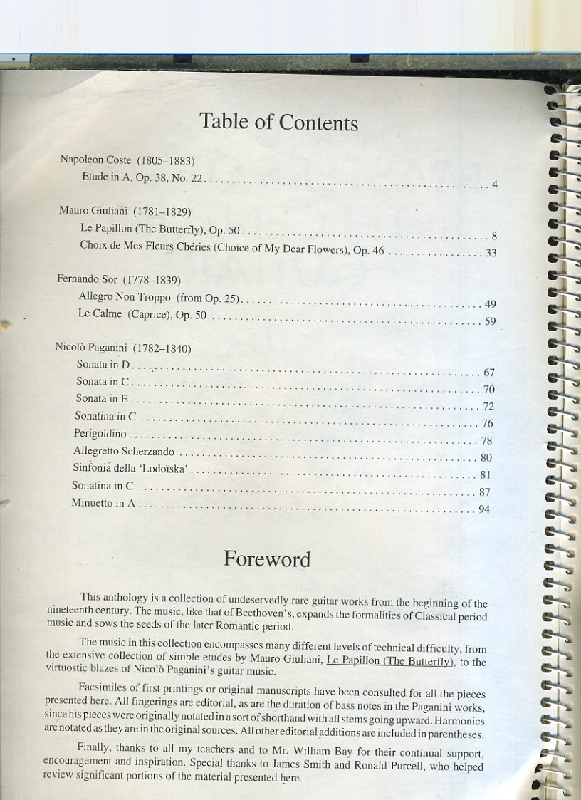 MEL BAY PRESENTS MASTERS OF THE 19TH CENTURY GUITAR by Calmes, Keith ...