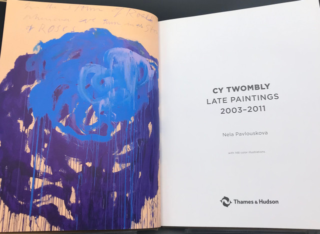 ファッションデザイナー Cy Twombly: Late Paintings 2003-2011 by Nela Pavlouskova アート・デザイン・音楽