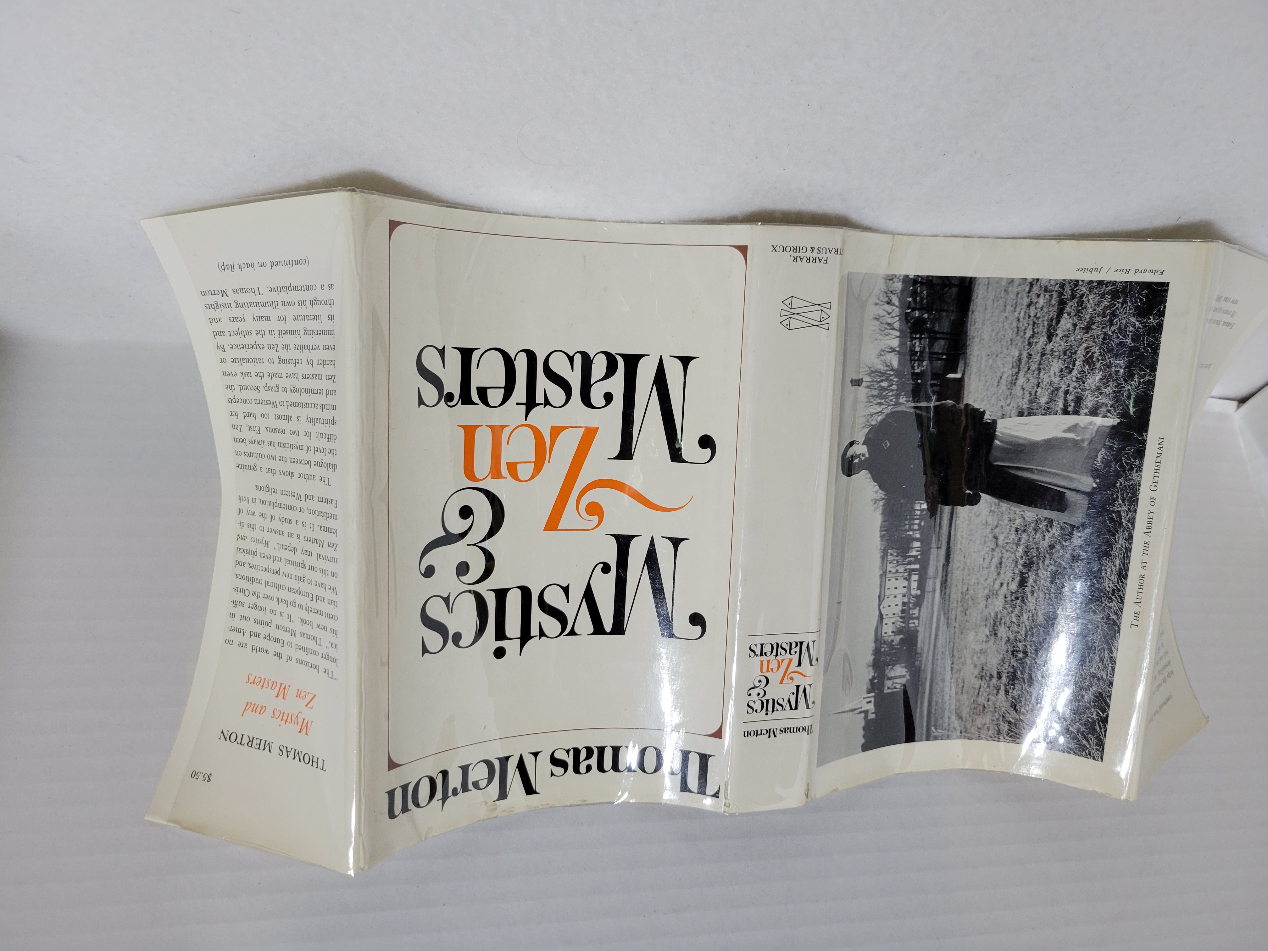 Mystics and Zen Masters by Merton, Thomas INSCRIBED: Near Fine