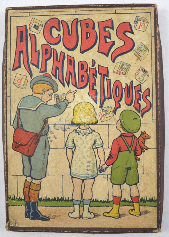 Cubes alphabétiques. [ABÉCÉDAIRE - JEU] [ ] [Couverture rigide]