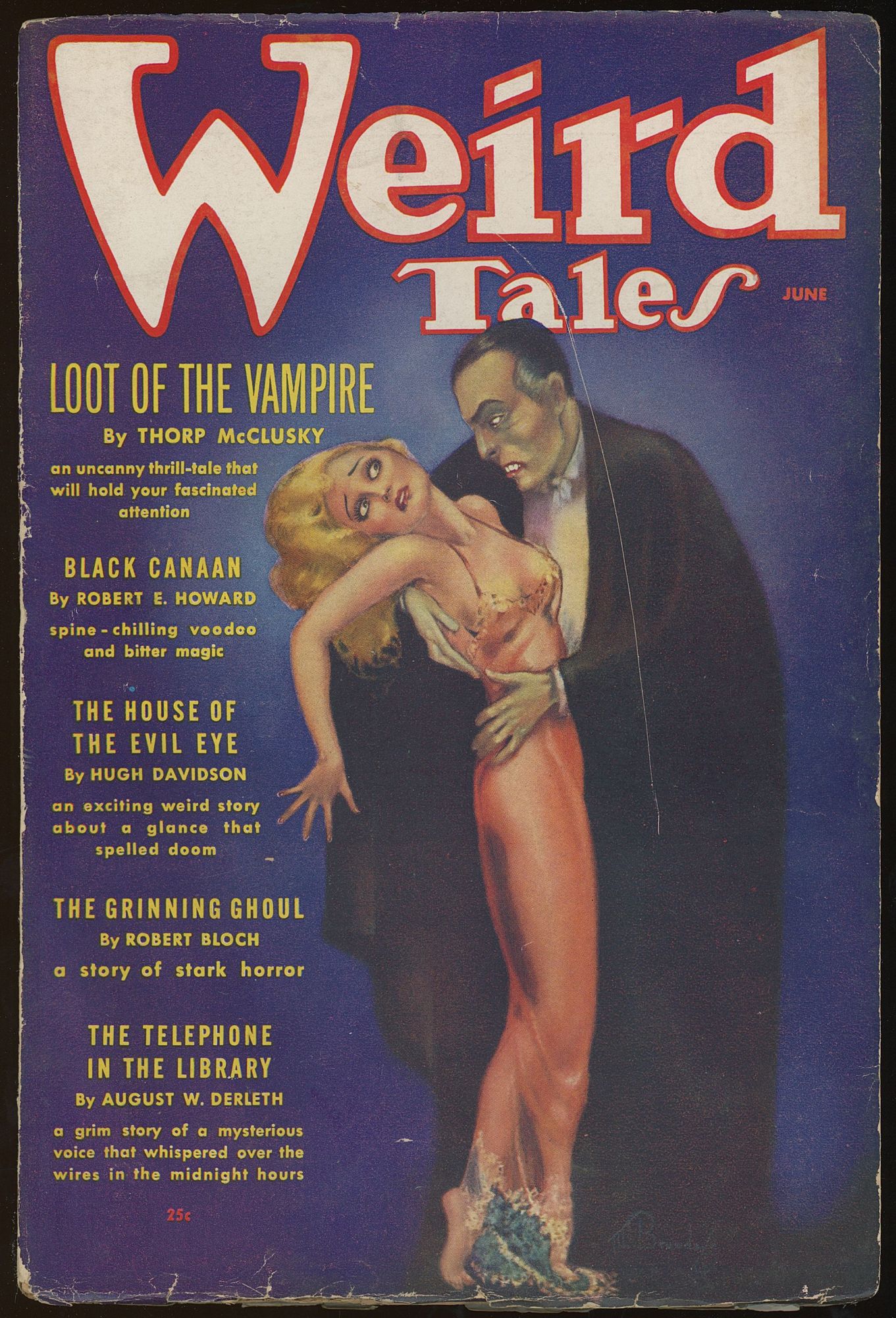 WEIRD TALES by WEIRD TALES. June 1936. (Volume 27, No. 6 WEIRD TALES by WEIRD TALES. June 1936. (Volume 27, No. 6