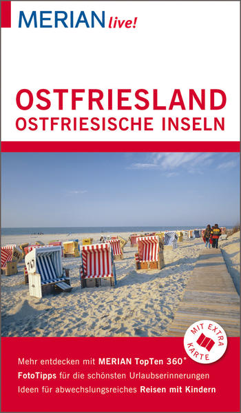MERIAN live! Reiseführer Ostfriesland Ostfriesische Inseln: Mit Extra-Karte zum Herausnehmen - Diers, Knut