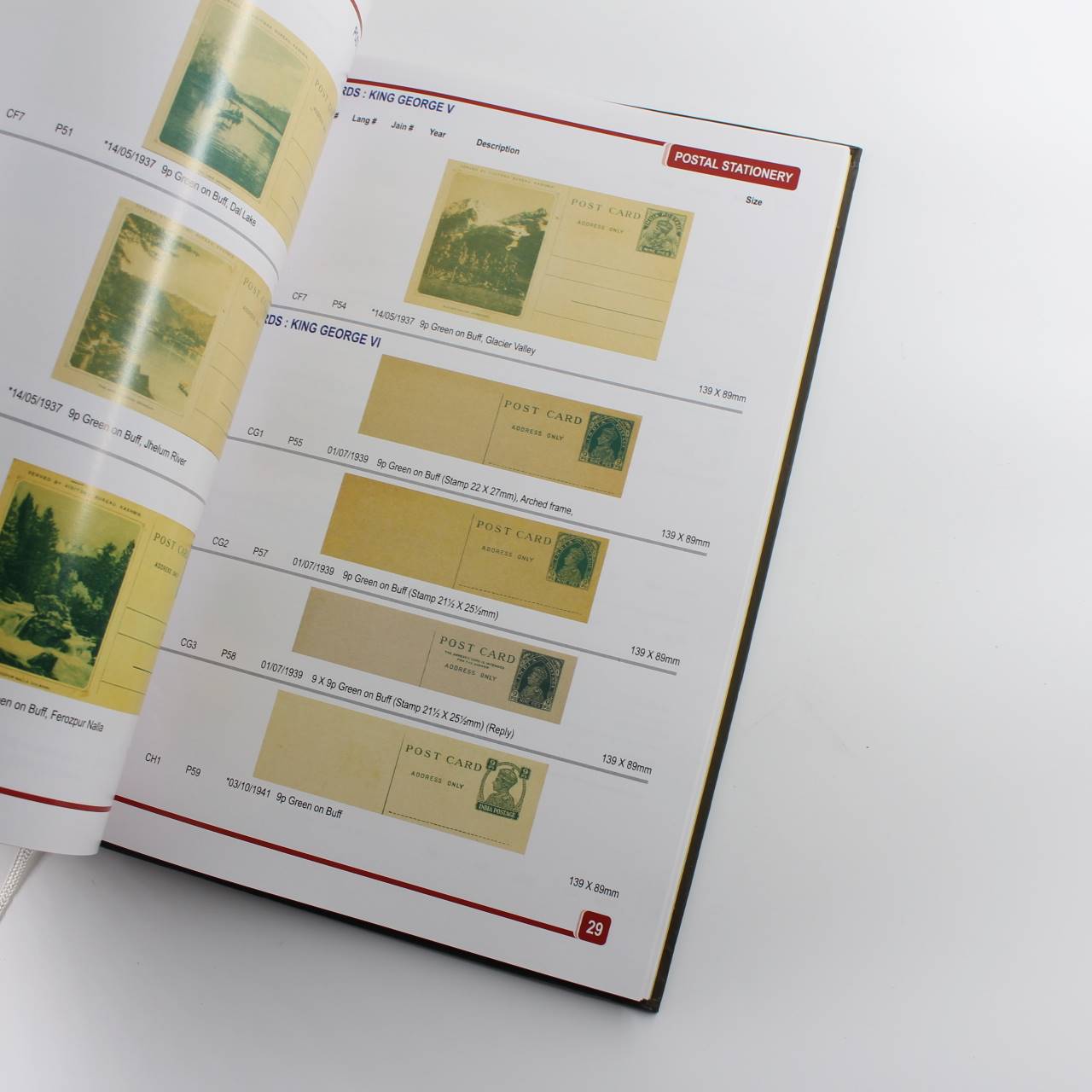 Postal Stationary of British India 1856-1947 book by