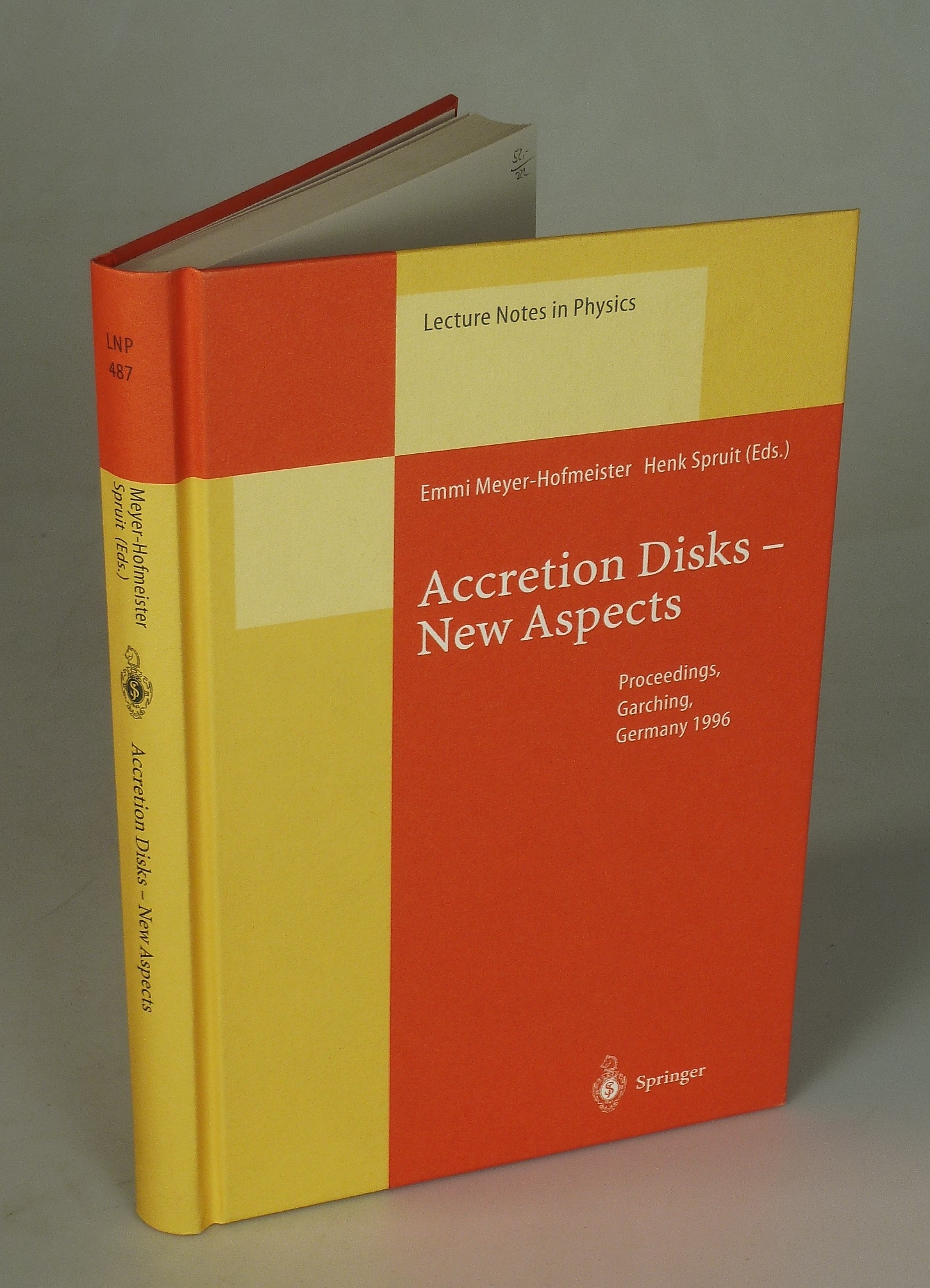 Accretion Disks - New Aspects. - MEYER-HOMEISTER, EMMI U. HENK SPRUIT (EDIT.).