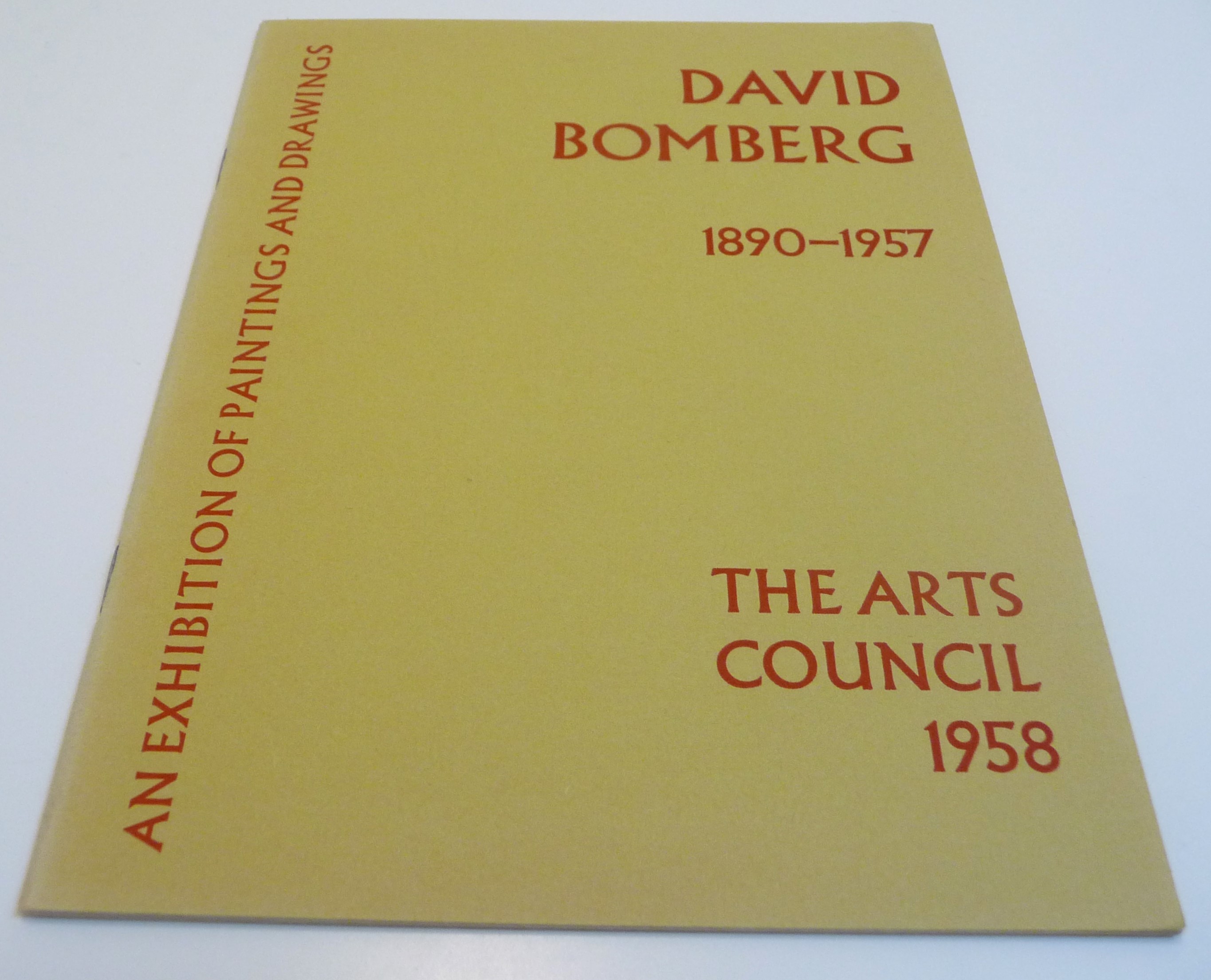 David Bomberg 1890-1957: An Exhibition of Paintings and Drawings by ...