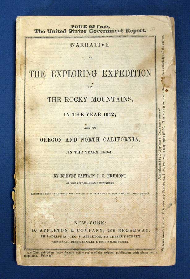 NARRATIVE Of The EXPLORING EXPEDITION To The ROCKY MOUNTAINS In The ...